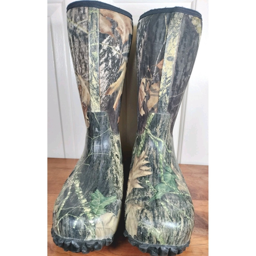 BOGS Classic High Camo Hunting Boots Men's Size 15 Mossy Oak Waterproof Insulate